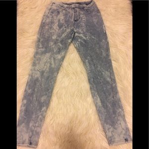 ♥️Tie dye wash jeggings